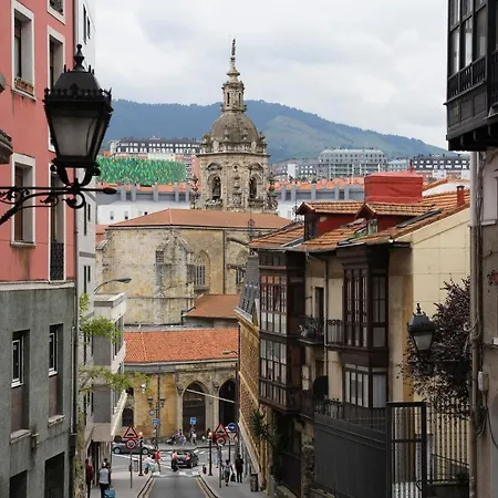 Apartamento Tranquilo Casco Viejo Bilbao Buitenkant foto